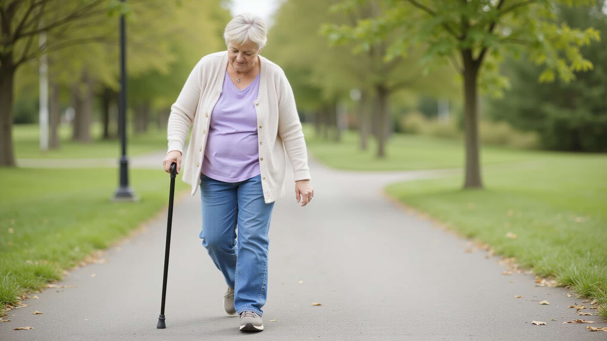 long distance walking after knee replacement